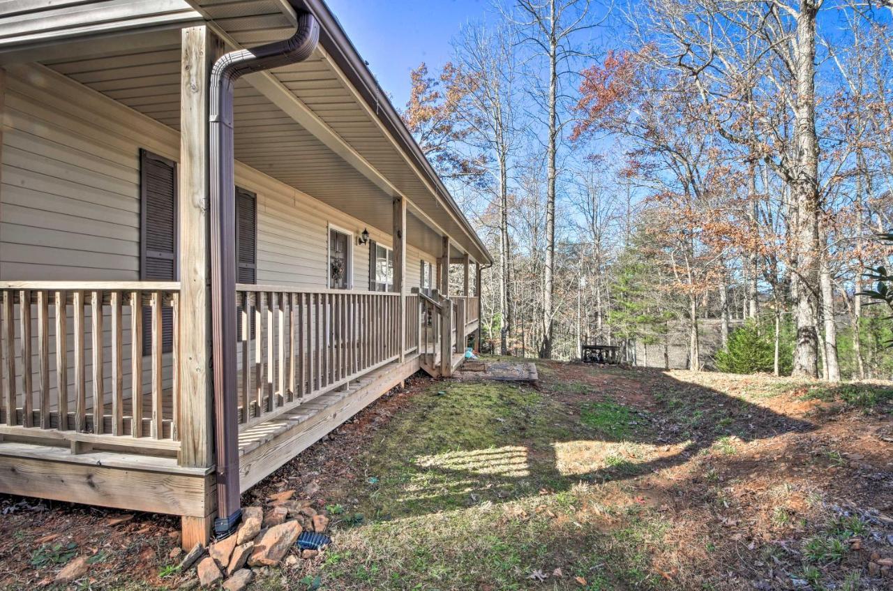 Blairsville Home With Deck And Stunning Mountain Views Hood Exterior foto